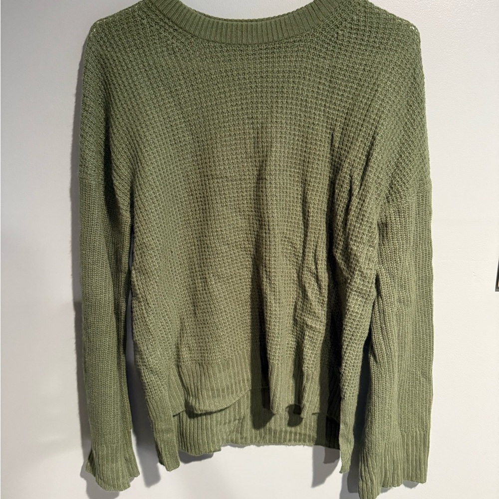 Vineyard Vines Olive Green Crew Neck Sweater